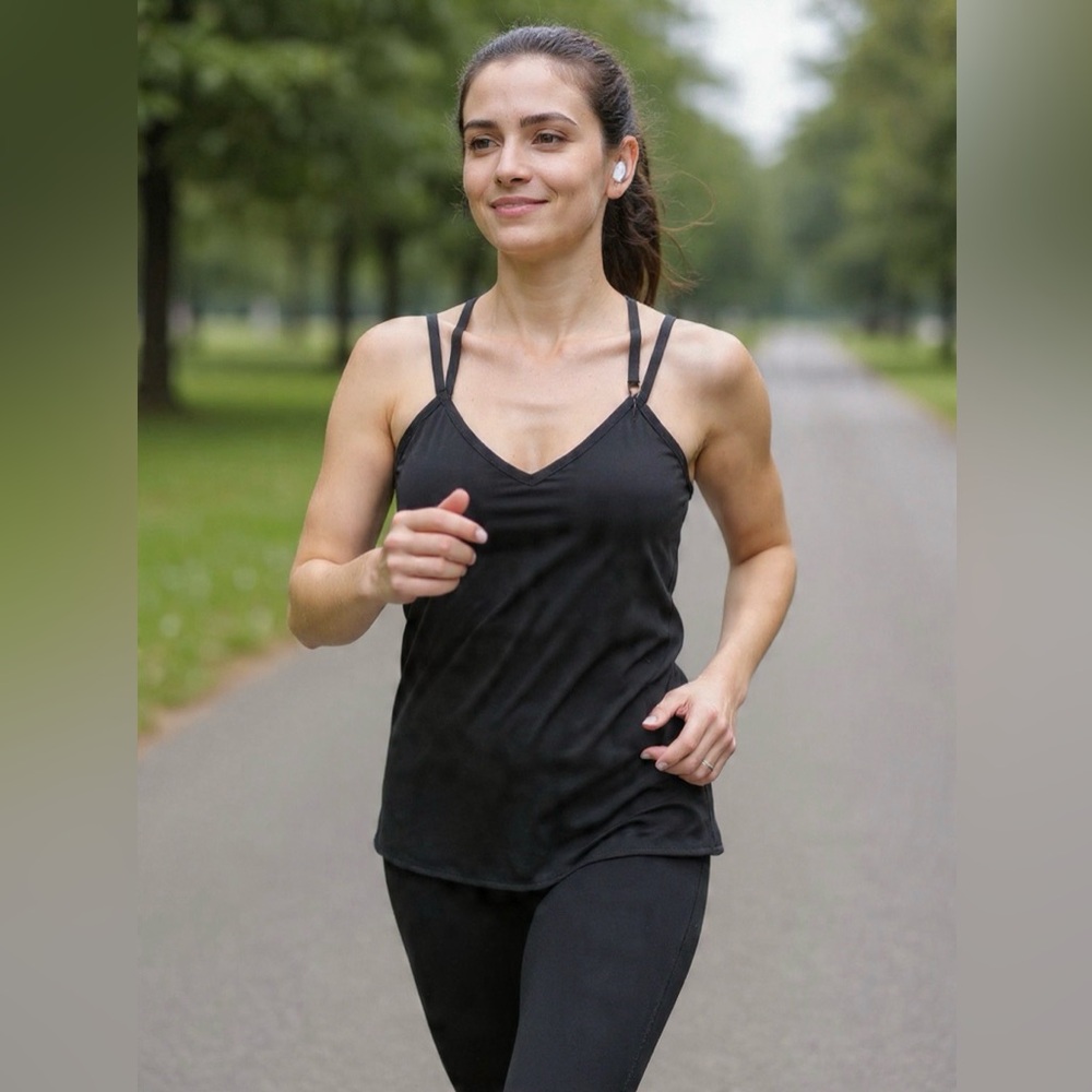 Women’s Black Athleta Tank Top